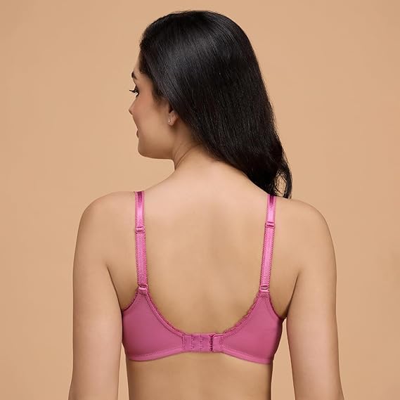 NYKD Women’s Cotton Full-Coverage Bra Everyday Comfort & Support
